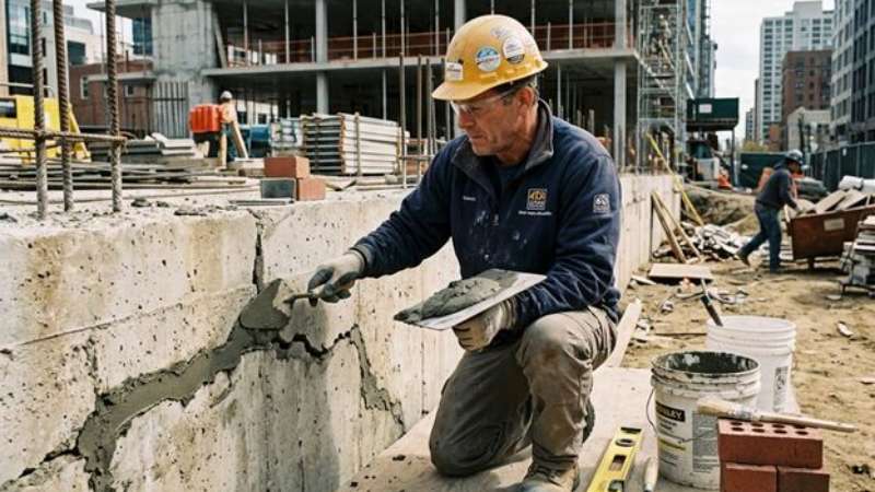 Repair a Foundation Crack
